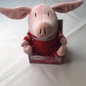 Olivia Character Bank NIB plush